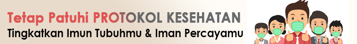 Patuhi Protokol Kesehatan banner 728x90